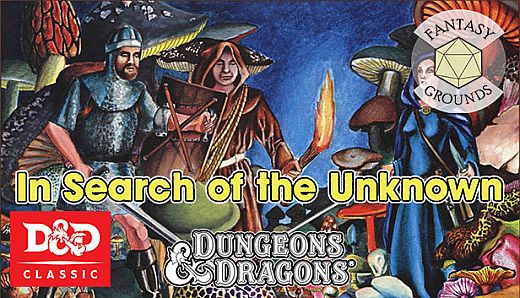 Fantasy Grounds - D&D Classics: B1 In Search of the Unknown (Basic)