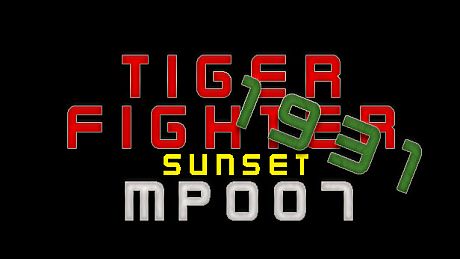 Tiger Fighter 1931 Sunset MP007 DLC