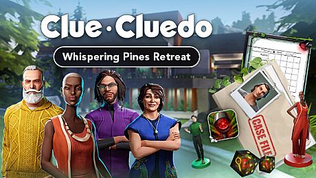 Clue/Cluedo: Whispering Pines Retreat Crime Scene