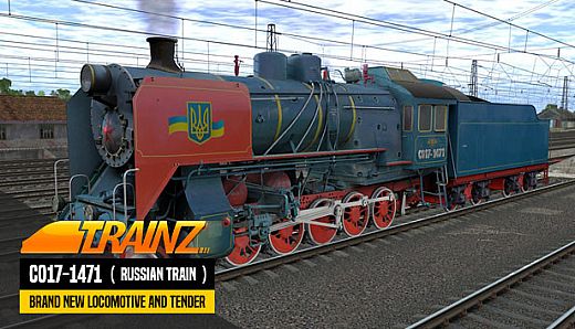 Trainz Plus DLC - CO17-1471 ( Russian Loco and Tender )