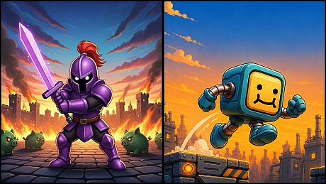 The Heroic Knight & Bippo Bot (BUNDLE)