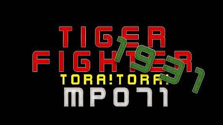 Tiger Fighter 1931 Tora!Tora! MP071 DLC