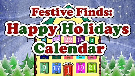 Festive Finds: Happy Holidays Calendar Game