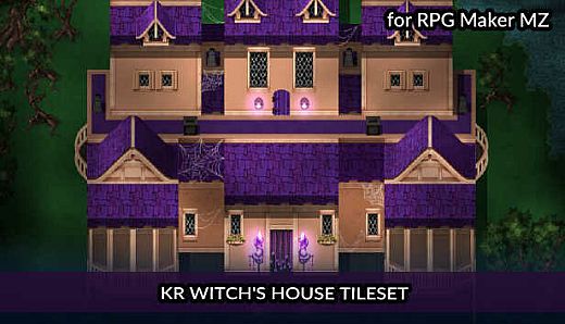 RPG Maker MZ - KR Witch’s House Tileset