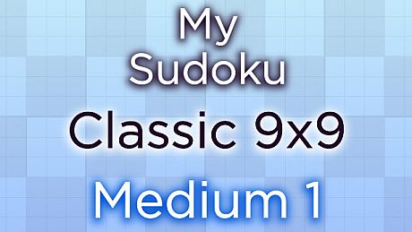 My Sudoku - Classic 9x9 Medium 1 DLC