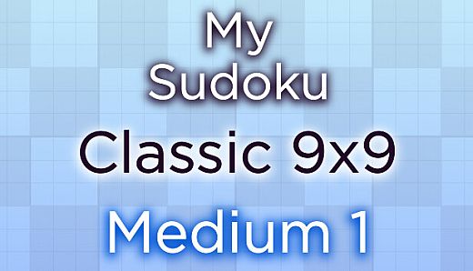 My Sudoku - Classic 9x9 Medium 1