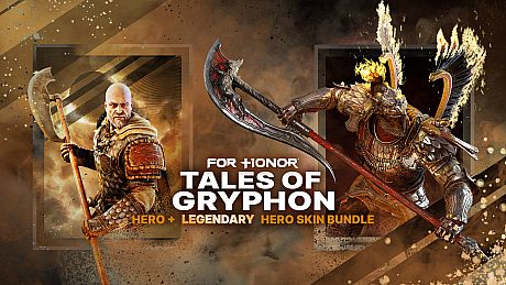 Tales of Gryphon Bundle – Gryphon Hero and The Scorching Herald Skin Bundle – FOR HONOR DLC