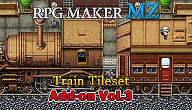 RPG Maker MZ - Add-on Vol.3: Train Tileset