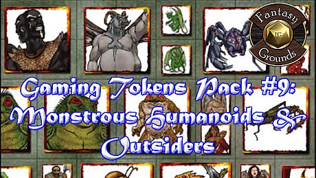Fantasy Grounds - Gaming #9: Monstrous Humanoids & Outsiders (Token Pack) DLC