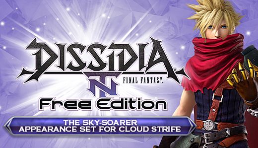 DFF NT: Sky-Soarer Cloud App. Set. & 5th Weapon for Cloud Strife