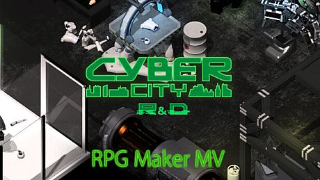 RPG Maker MV - CyberCity R&D Tiles DLC