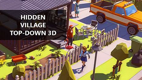 Hidden Village Top-Down 3D Game