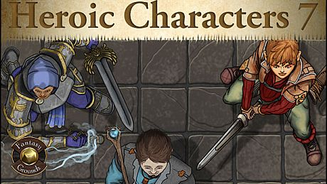 Fantasy Grounds - Top-Down Tokens - Heroic 7 DLC