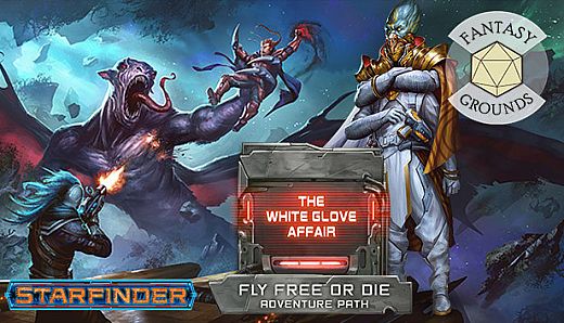 Fantasy Grounds - Starfinder Adventure Path #37: The White Glove Affair (Fly Free or Die 4 of 6)