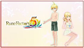 Rune Factory 5 - Famous Butlers Swimsuit Set + New Ranger Care Package Item Pack