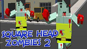 Square Head Zombies 2 - FPS Game