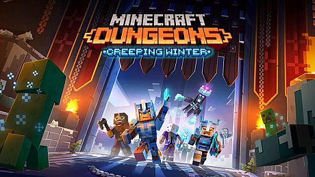 Minecraft Dungeons Creeping Winter DLC
