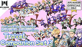 Animation Battler Material Collection Travel Companion Set 3