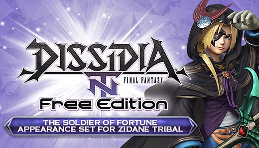 DFF NT: The Soldier of Fortune Appearance Set & 5th Weapon for Zidane Tribal