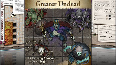Fantasy Grounds - Greater Undead (Token Pack) DLC