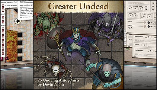 Fantasy Grounds - Greater Undead (Token Pack)