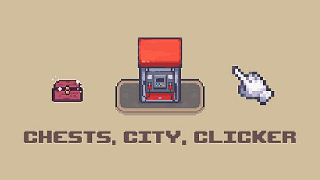 Chests, City, Clicker Game
