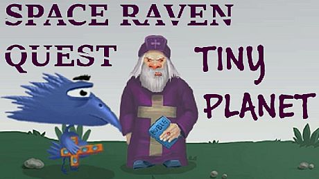 Space raven quest - Tiny planet Game