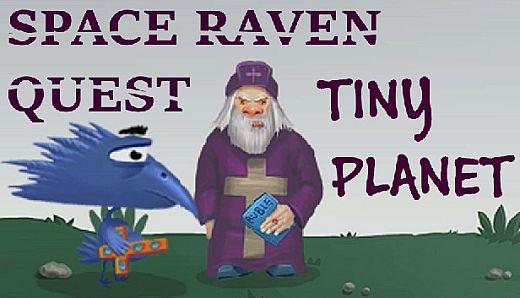Space raven quest - Tiny planet