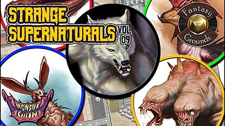 Fantasy Grounds - Strange Supernaturals, Volume 9 (Token Pack) DLC