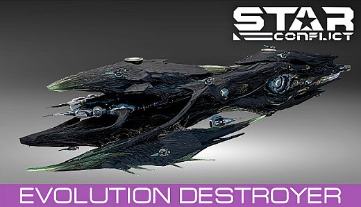 Star Conflict - Ellidium Destroyer Starter pack
