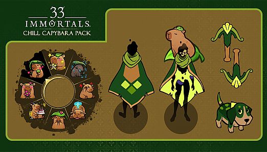 33 Immortals – Chill Capybara Pack