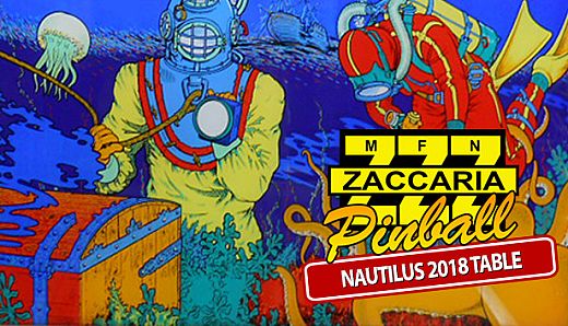 Zaccaria Pinball - Nautilus 2018 Table