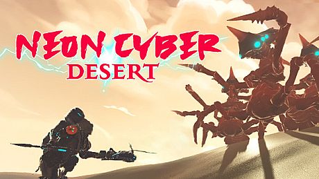 Neon Cyber Desert Game