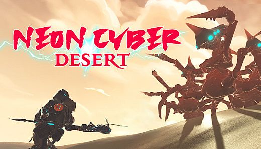 Neon Cyber Desert