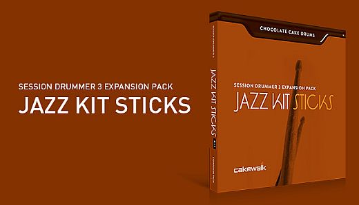 SD3: Chocolate Cake Drums - Jazz Kit Sticks