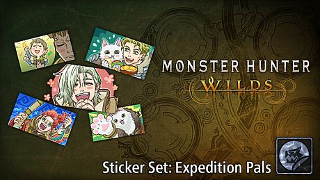 Monster Hunter Wilds - Sticker Set: Expedition Pals DLC