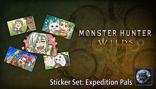 Monster Hunter Wilds - Sticker Set: Expedition Pals