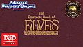 Fantasy Grounds - D&D Classics: PHBR8 The Complete Book of Elves (2E)