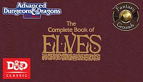 Fantasy Grounds - D&D Classics: PHBR8 The Complete Book of Elves (2E)