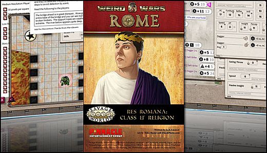 Fantasy Grounds - Weird Wars Rome: Res Romana (Savage Worlds)