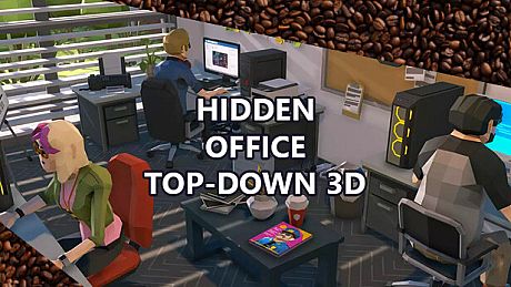 Hidden Office Top-Down 3D Game