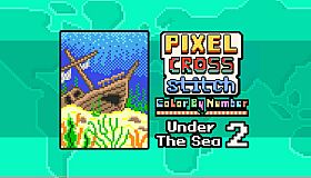 Pixel Cross Stitch - Under The Sea Pack 2