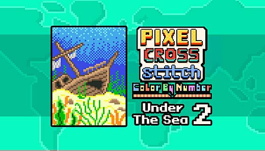 Pixel Cross Stitch - Under The Sea Pack 2