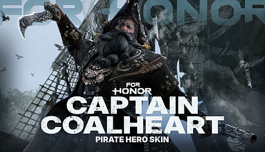 Captain Coalheart – Pirate Hero Skin – FOR HONOR