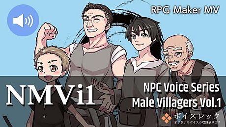 RPG Maker MV - NPC Male Villagers Vol.1 DLC