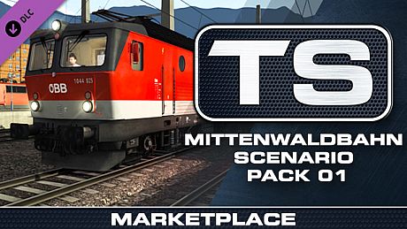 TS Marketplace: Mittenwaldbahn Scenario Pack 01 Add-On DLC