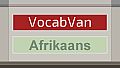 VocabVan - Afrikaans