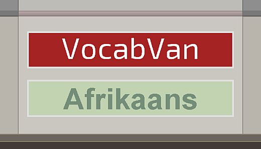 VocabVan - Afrikaans