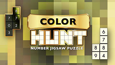 Color Hunt - Number Jigsaw Puzzle Game