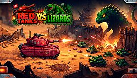 Red Tanks vs Lizard